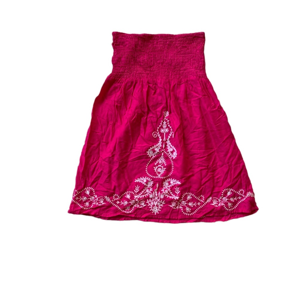 Pink swimsuit cover/dress. Size medium.